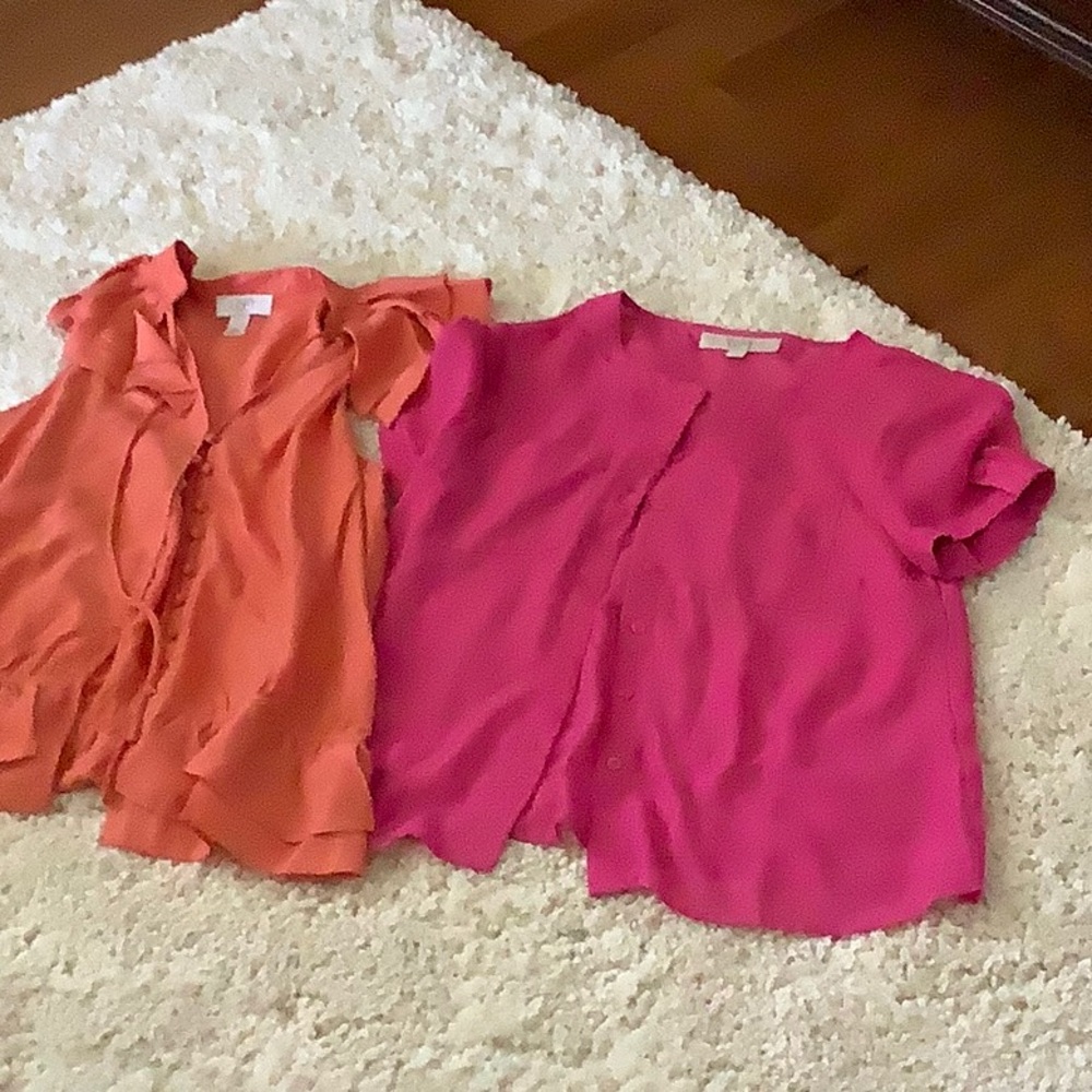Silk blouses
